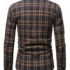 Manfinity Homme Men Plaid Pocket Detail Button Through Shirt -Man Style Shop 16378128499d64b104cbd2cfca6695d222d9296aee thumbnail 405x552