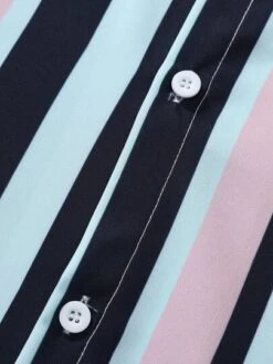 Manfinity Hypemode Men Block Striped Shirt Without Tee -Man Style Shop 1639130990a608004f41be784ff78b52aad69b3caa thumbnail 405x552