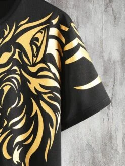 Manfinity LEGND Men Abstract Animal Print Tee -Man Style Shop 164982407381c399eebd3b896b4b9e49befabd926c thumbnail 405x552