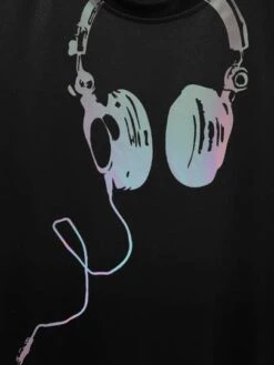 Manfinity EMRG Men Reflective Headphone Print Tee -Man Style Shop 165044923536eeca2fffb729997fbc62591e6c1b50 thumbnail 405x552