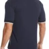 Men Contrast Trim Notched Neck Tee -Man Style Shop 167591068264cf041eacca5ba9243b3abb59d58e04 thumbnail 405x552