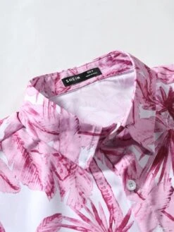 Manfinity Chillmode Men Tropical Print Shirt Without Tee -Man Style Shop 16760042303cfae7e3fd592951fbeddc339f5ddf41 thumbnail 405x552