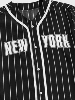 Manfinity Sporsity Men Striped & Letter Graphic Patch Detail Shirt -Man Style Shop 1676344024a4f2cf2020b0e1803ded5efd150f7d66 thumbnail 405x552