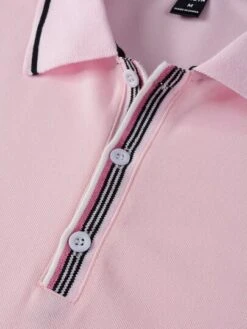 Manfinity Homme Men Contrast Trim Polo Shirt -Man Style Shop 1679370909679b0a71c7d28a0165f599e9d59efd0e thumbnail 405x552