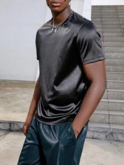 Manfinity AFTRDRK Men Solid Round Neck Tee -Man Style Shop 1681889308067fa698698ed34716e8dfe70166ae66 thumbnail 405x552