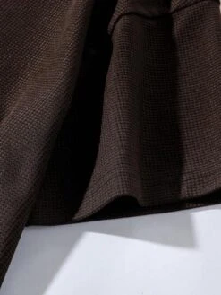 Manfinity Hypemode Men Waffle Knit Letter Patched Detail Polo Shirt -Man Style Shop 1682299592d3d5f8b5a37f4ce3c046c15538dcf4ad thumbnail 405x552