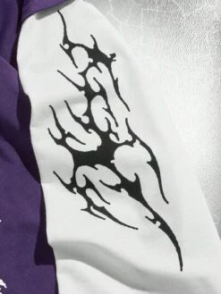 Goth Guys Skull & Letter Graphic 2 In 1 Tee -Man Style Shop 16824884989d886e31635567f9708bed51f2e0b706 thumbnail 405x552