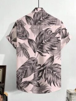 Manfinity RSRT Men Tropical Print Shirt Without Tee