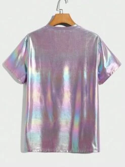 Manfinity AFTRDRK Men Holographic Round Neck Tee -Man Style Shop 1683631006729228d2215d6caa5297171e7aae2da3 thumbnail 405x552