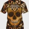 Manfinity LEGND Men 3D Skull Print Tee -Man Style Shop 1685431349835242e541c33869e213594d8f52aac7 thumbnail 405x552