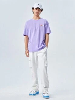 Manfinity Unisex 1pc Cotton Slogan Graphic Drop Shoulder Tee -Man Style Shop 16860331113765a504d4c37b1b22485b262aad1e4c thumbnail 405x552