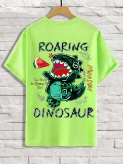 Manfinity EMRG Men Cartoon & Letter Graphic Drop Shoulder Tee -Man Style Shop 1686133799b3f3ce5aee3a5b01a261b75083bd63f1 thumbnail 405x552