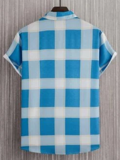 Manfinity Mode Men Plaid Print Shirt