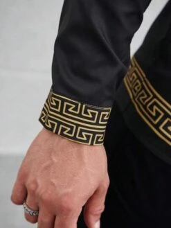 Manfinity LEGND Men Geo Print Button Up Shirt -Man Style Shop 168861330219f2da74bd52f0eb890e96bbfa3d4487 thumbnail 405x552