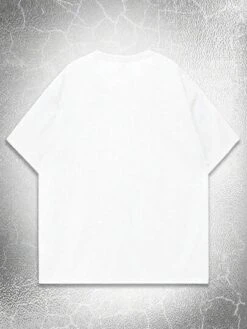 Goth Guys Spider Slogan Graphic Tee