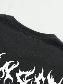 Goth Guys Eye Skull & Letter Graphic Tee -Man Style Shop 16911130163304080634559d7d60833966b672a86d thumbnail 405x552