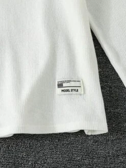 Men Letter Patched Detail Tee -Man Style Shop 1691838301fbcad51d74b8dc39ee305c4934e69559 thumbnail 405x552