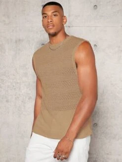 Manfinity Homme Men Solid Tank Top -Man Style Shop 1691994197bf1c1233bb4f64414b0fffaf60f33eb9 thumbnail 405x552