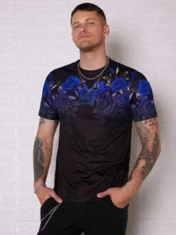 Manfinity RSRT Men Floral Print Tee -Man Style Shop 1691994327896e808a9e223928c4f482cc311e21d8 thumbnail 405x552