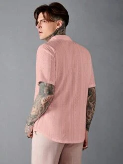 Manfinity RSRT Men Solid Button Up Shirt