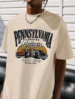 Men Car & Letter Graphic Tee -Man Style Shop 169200623494dcc66d377cb95c4e31e7b2ea0b92d9 thumbnail 405x552