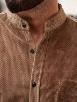 Men Solid Button Up Shirt -Man Style Shop 16920093776a290561381a9da2cb713b61c9a4b6b2 thumbnail 405x552