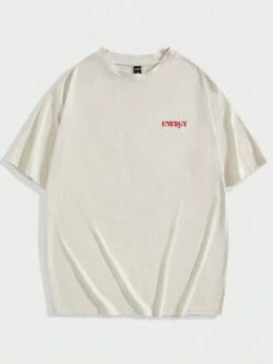 Manfinity Hypemode Men Hamburger & Letter Graphic Tee