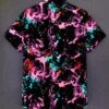 Manfinity EMRG Men Reflective Splash Ink Print Shirt -Man Style Shop 16921727352941734af19744a07da363859173516e thumbnail 405x552