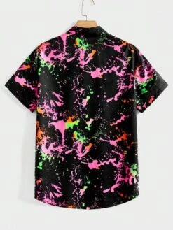 Manfinity EMRG Men Reflective Splash Ink Print Shirt -Man Style Shop 1692172743d981401194fc8bfacc32178c1331b551 thumbnail 405x552