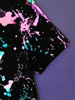 Manfinity EMRG Men Reflective Splash Ink Print Shirt -Man Style Shop 16921727537a47de4673875e03d8239110600308db thumbnail 405x552