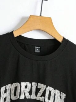 SHEIN Men Letter Graphic Drop Shoulder Tee -Man Style Shop 16925887396d761d5ee400b7c72518400bbb054fc3 thumbnail 405x552